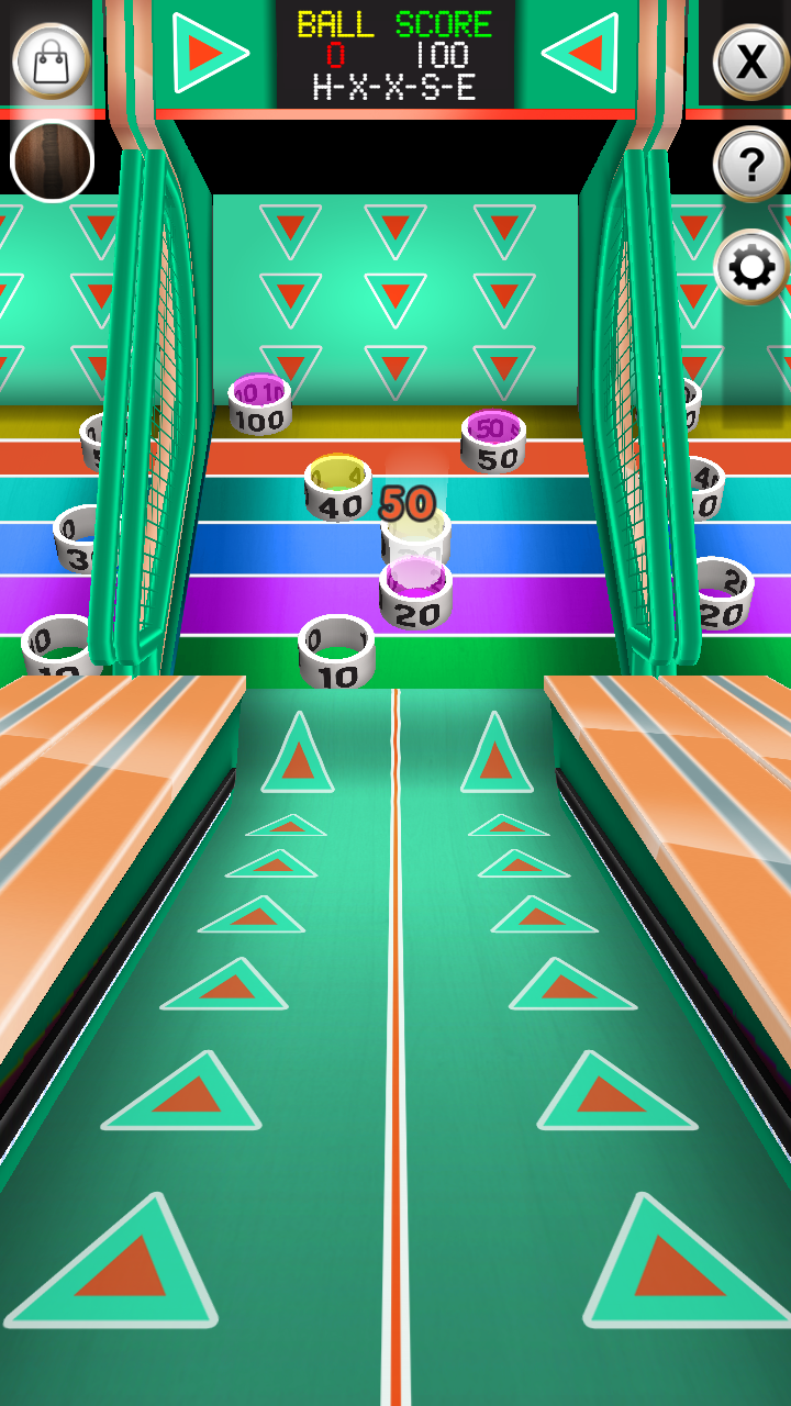 Skee-Ball Plus ゲームのスクリーンショット