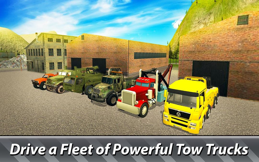 Screenshot of Tow Truck Emergency Simulator: