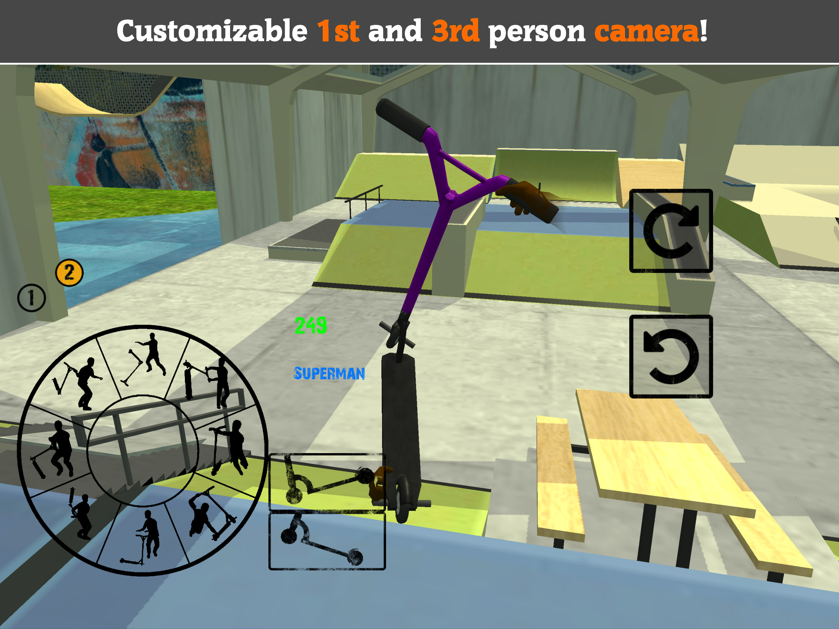 Scooter FE3D 2 Game Screenshot