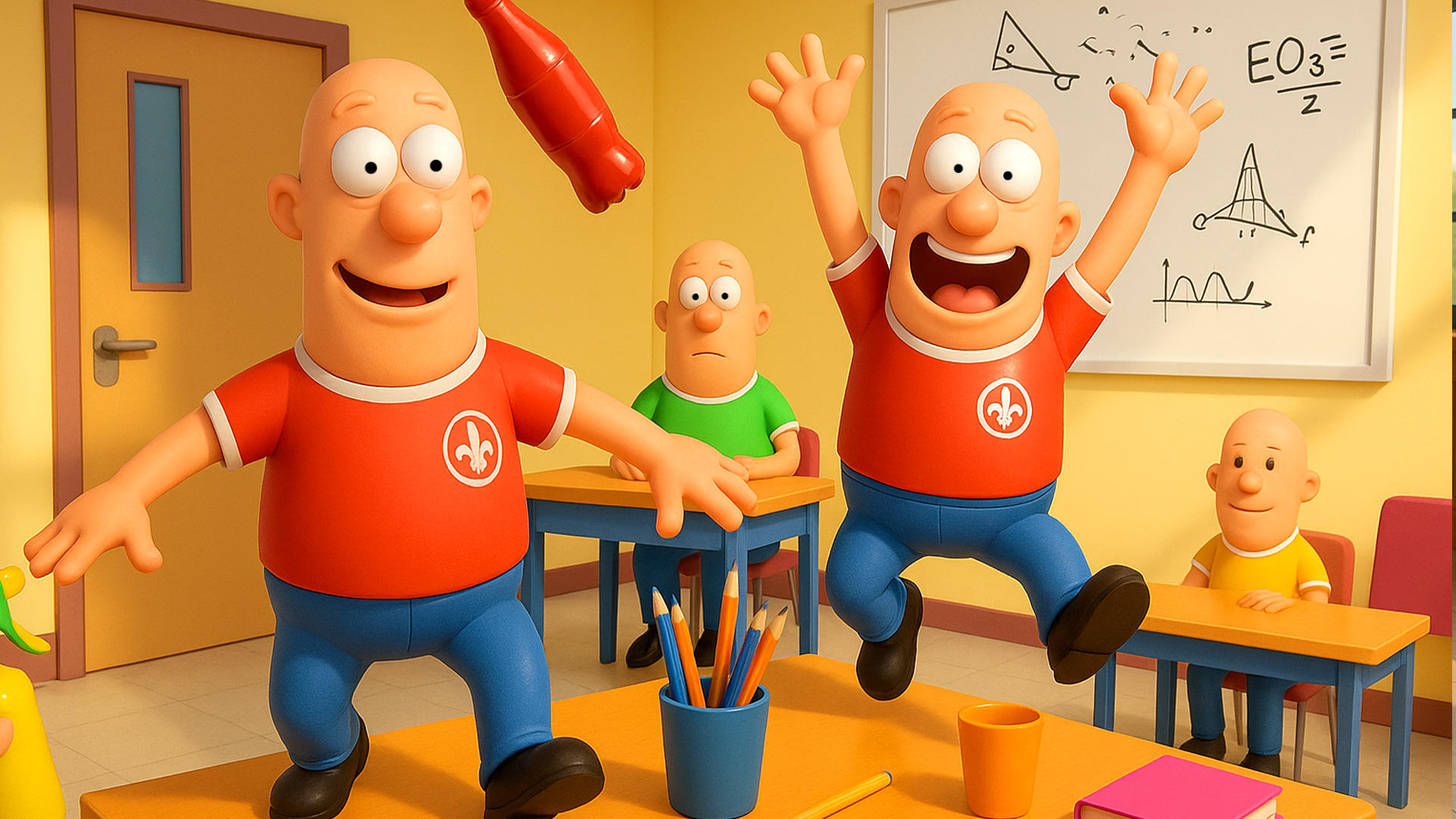 Bad Student Prank & Chaos 3D Game Screenshot