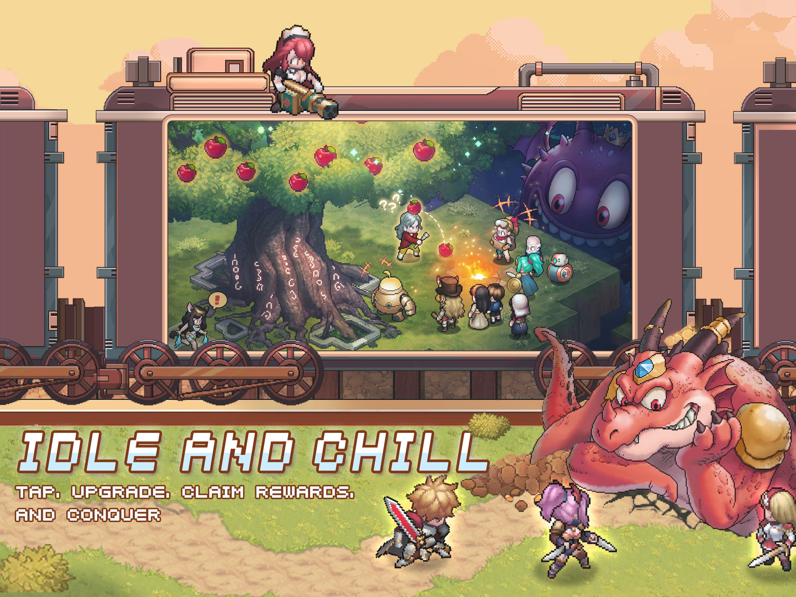 Realms of Pixel: Tech & Magic Game Screenshot