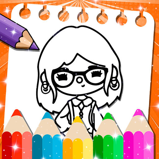 Gacha Nox Coloring Book android iOS apk download for free-TapTap