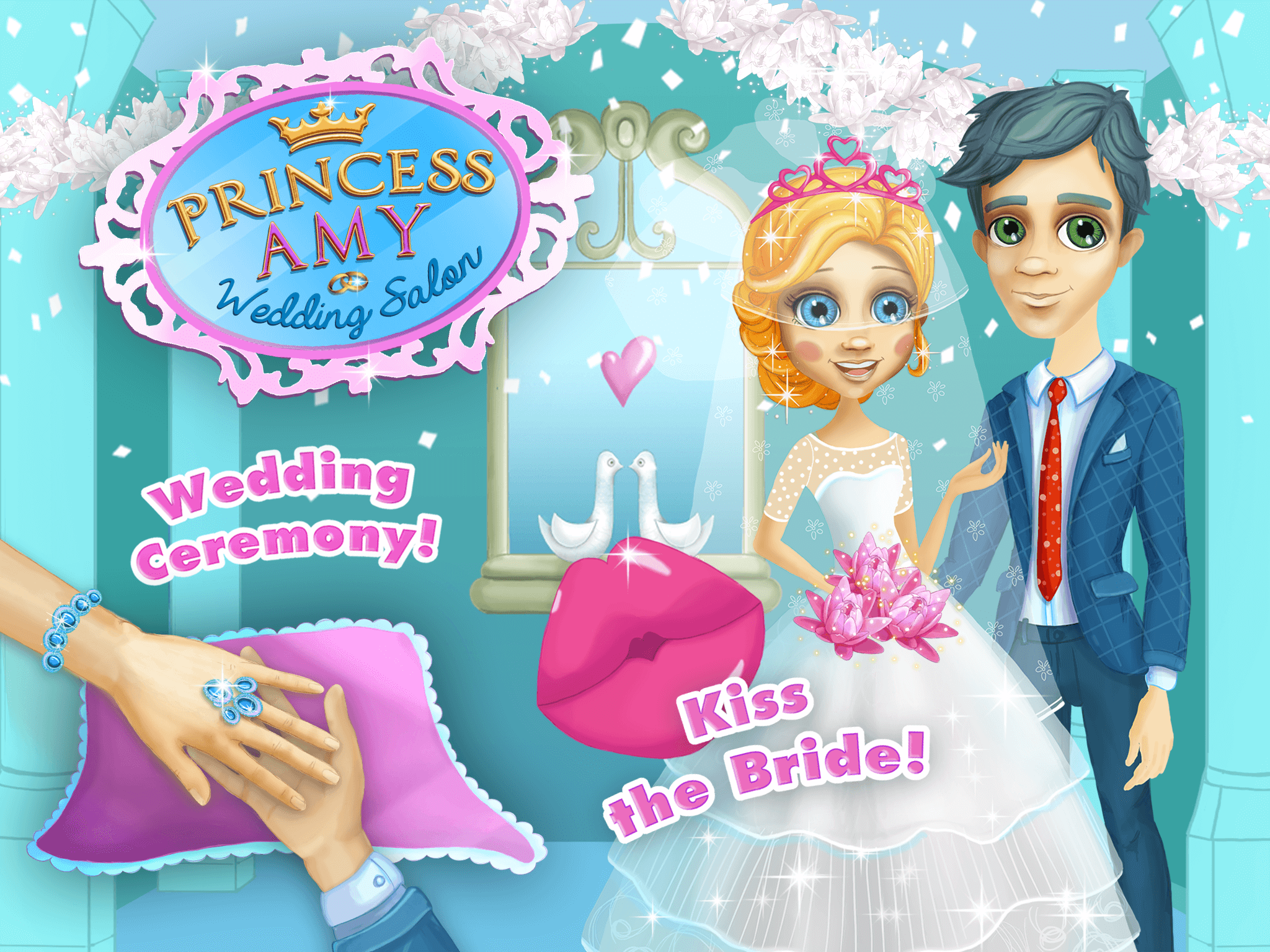 Cuplikan Layar Game Princess Amy Wedding Salon
