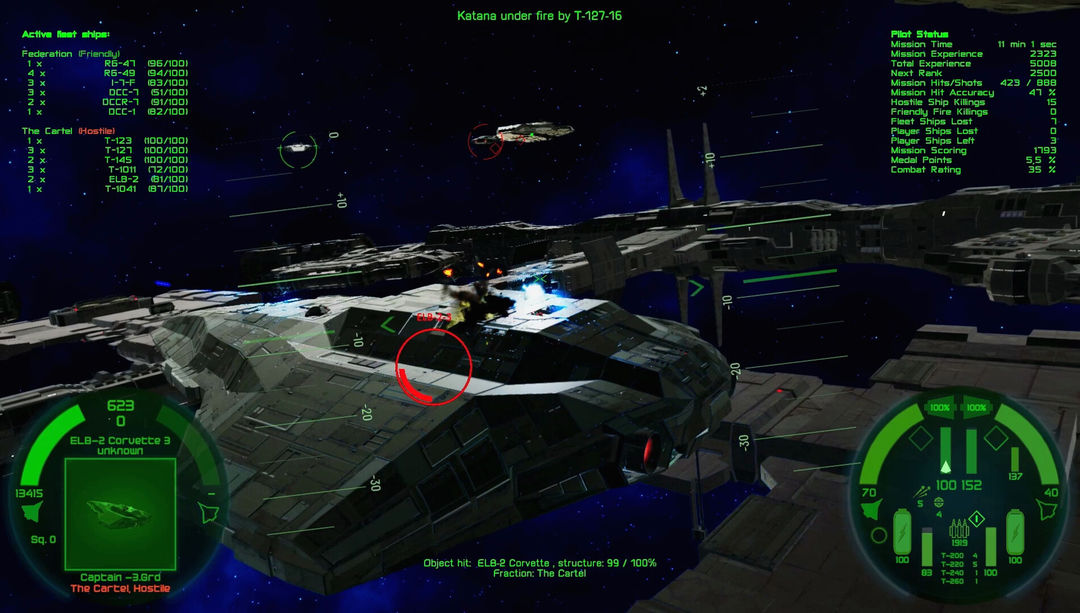 Screenshot of Space Wing Cadet