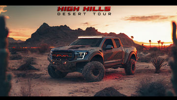High Hills Desert Tour Game Screenshot