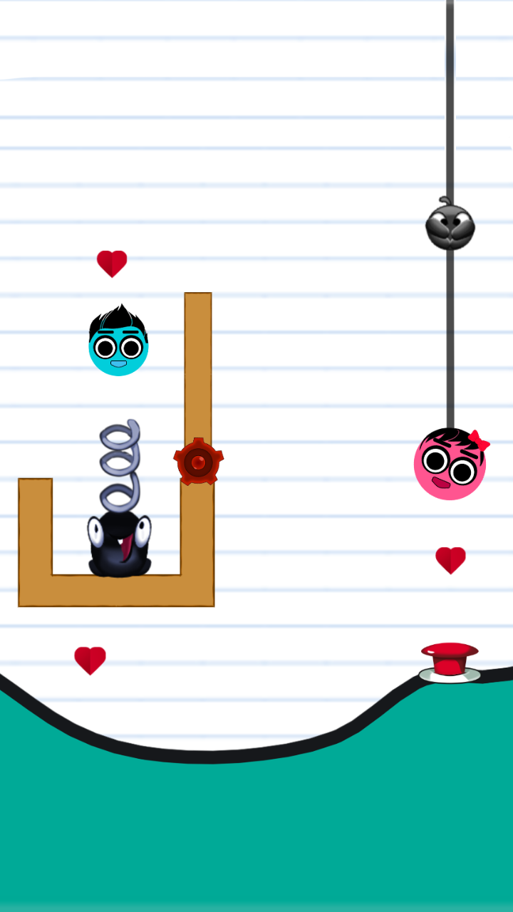 Cuplikan Layar Game Love Balls Draw