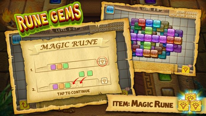 Rune Gems - Deluxe Game Screenshot