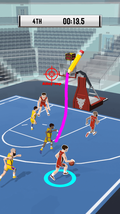 Screenshot of Draw BasketBall