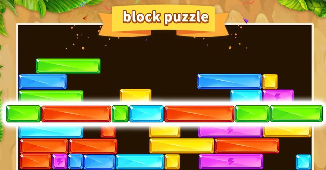 Gem blast - new slidey block puzzle ภาพหน้าจอเกม