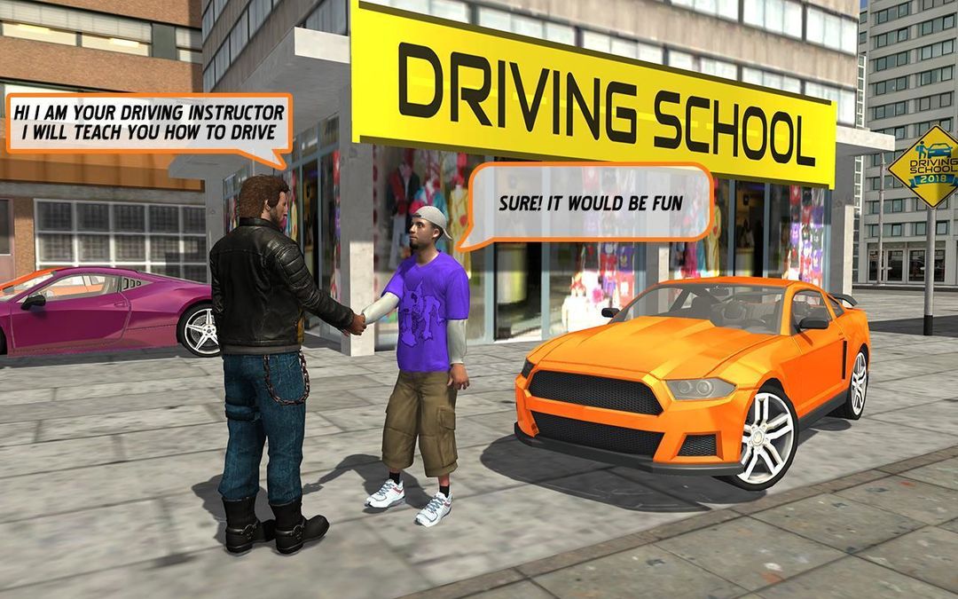 Car Driving School 2019 - Simulator ภาพหน้าจอเกม