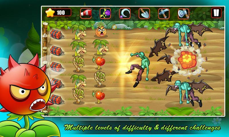 Angry Fruit Legend 遊戲截圖