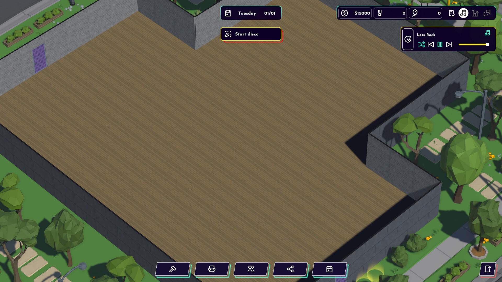 Screenshot of Disco Simulator: Prologue