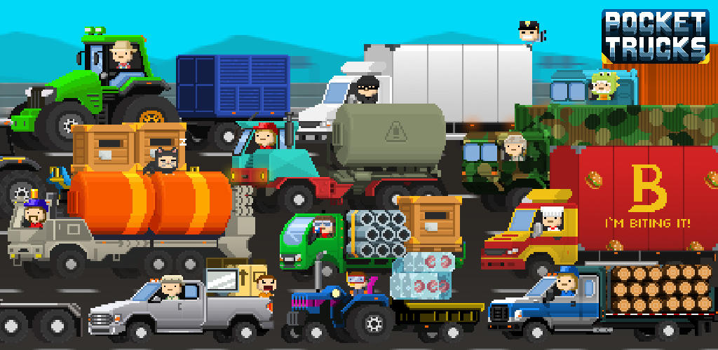 Screenshot of the video of Pocket Trucks: Route Evolution