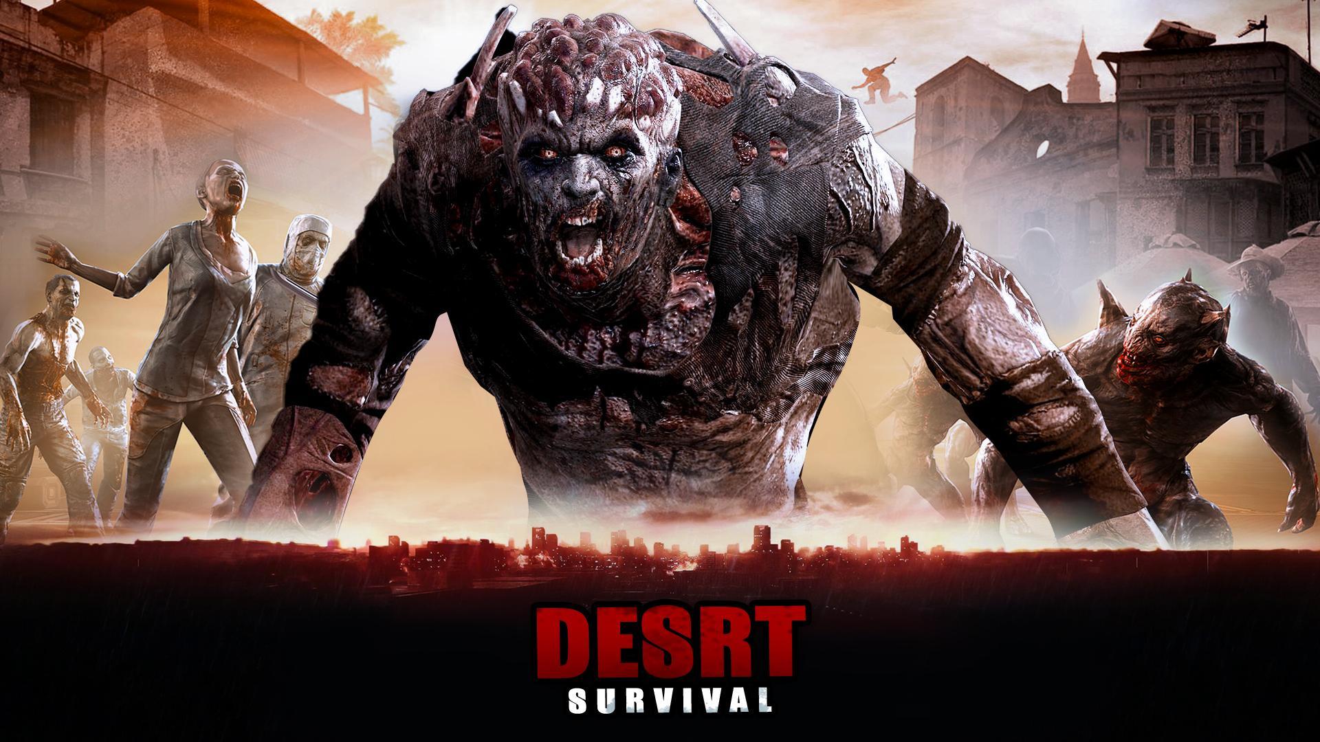 Screenshot 1 of Desrt Survival - Juegos de zombies 