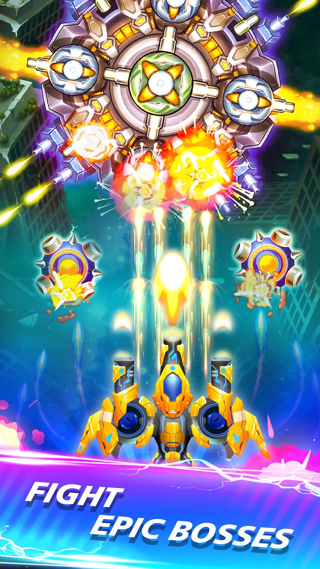 Ảnh chụp màn hình Galaxy War - Space Shooter