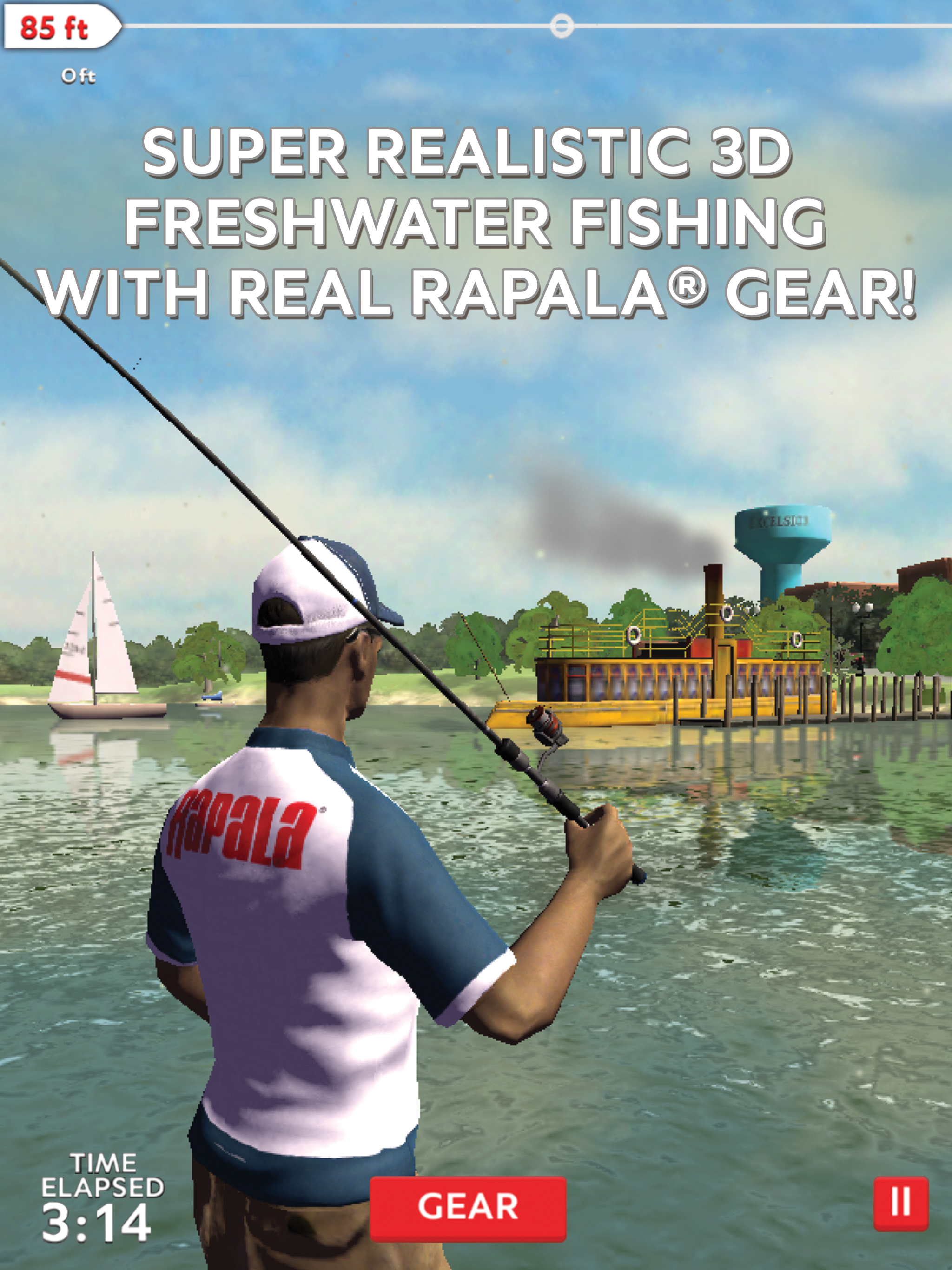 Rapala Fishing - Daily Catch Game Screenshot