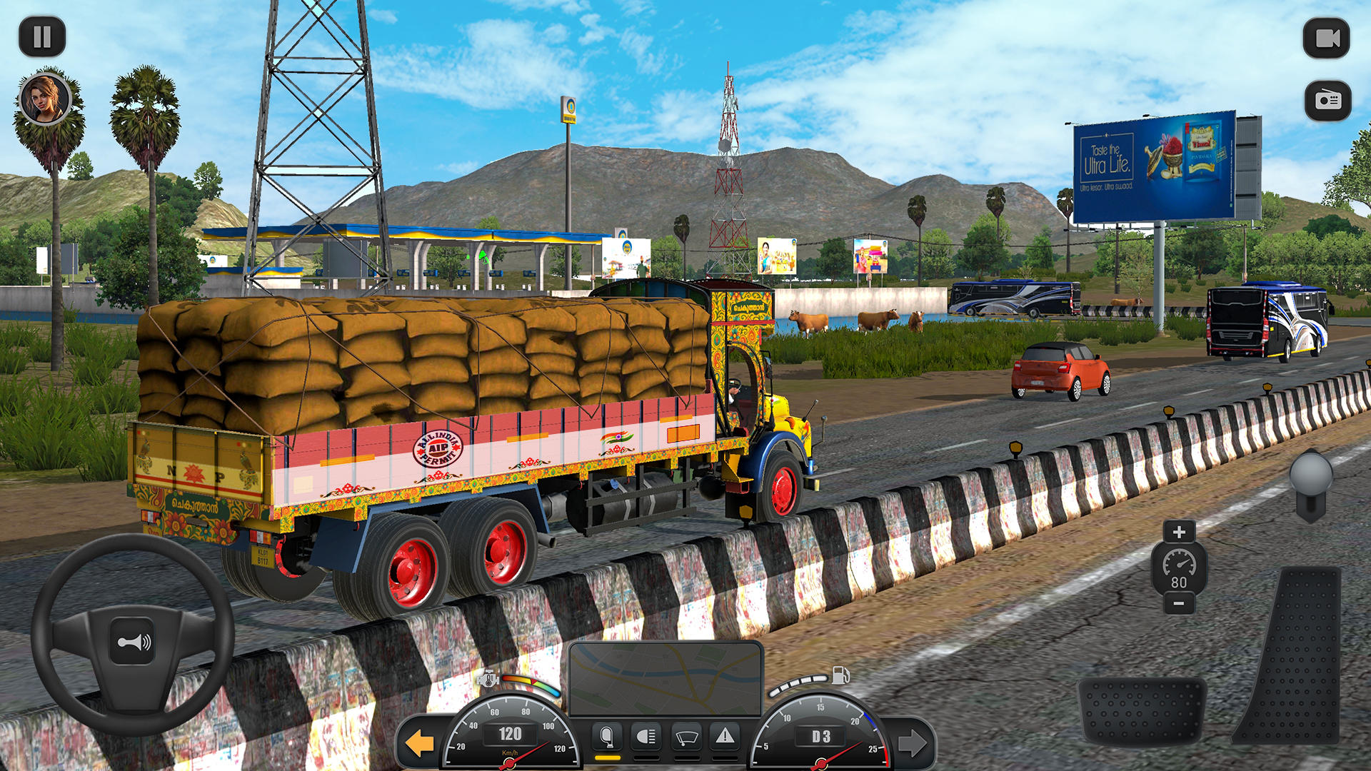 Truck Masters: India Simulator Game Screenshot