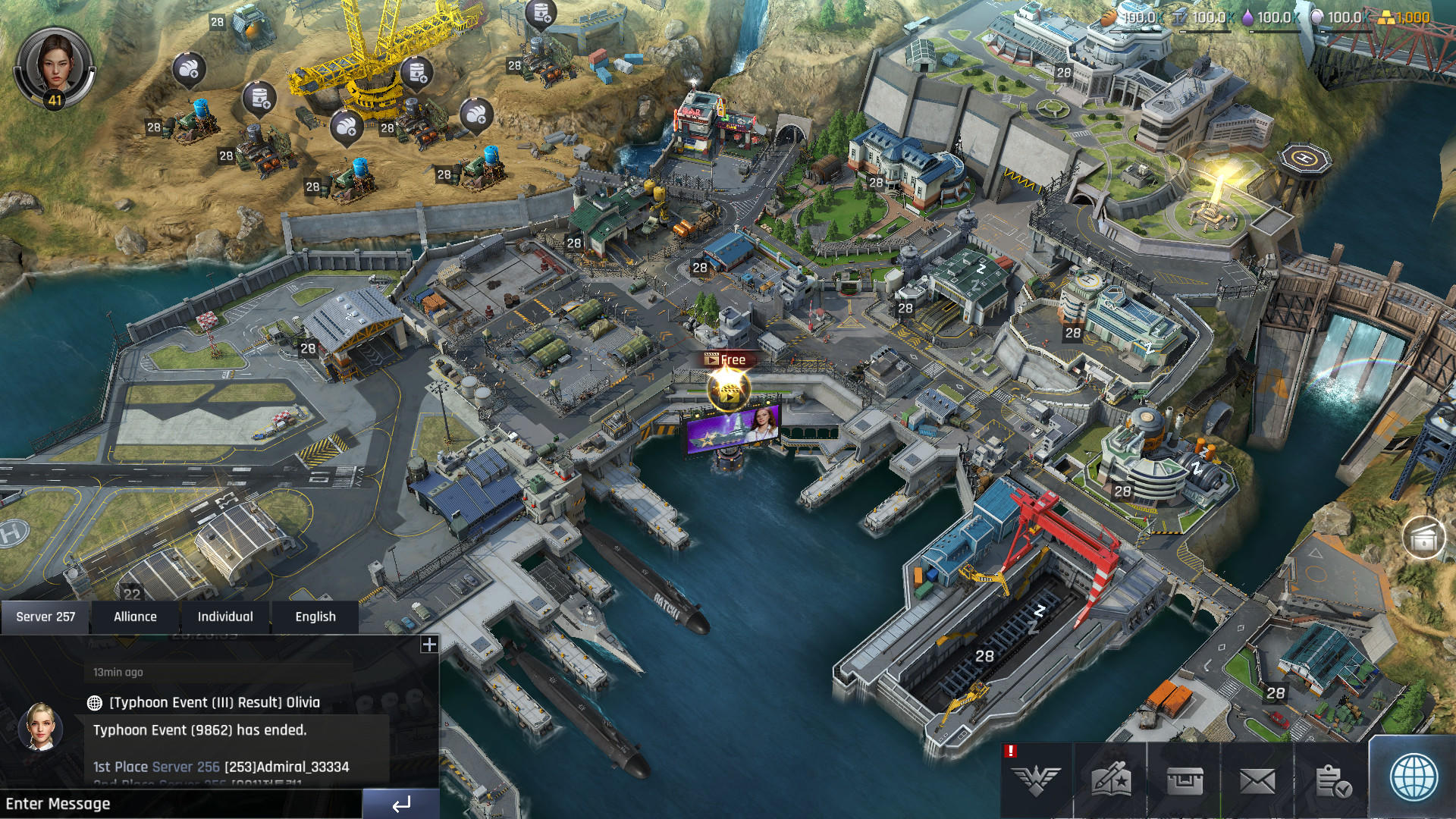 Screenshot 1 of Gunship Battle: Konflik Kripto 