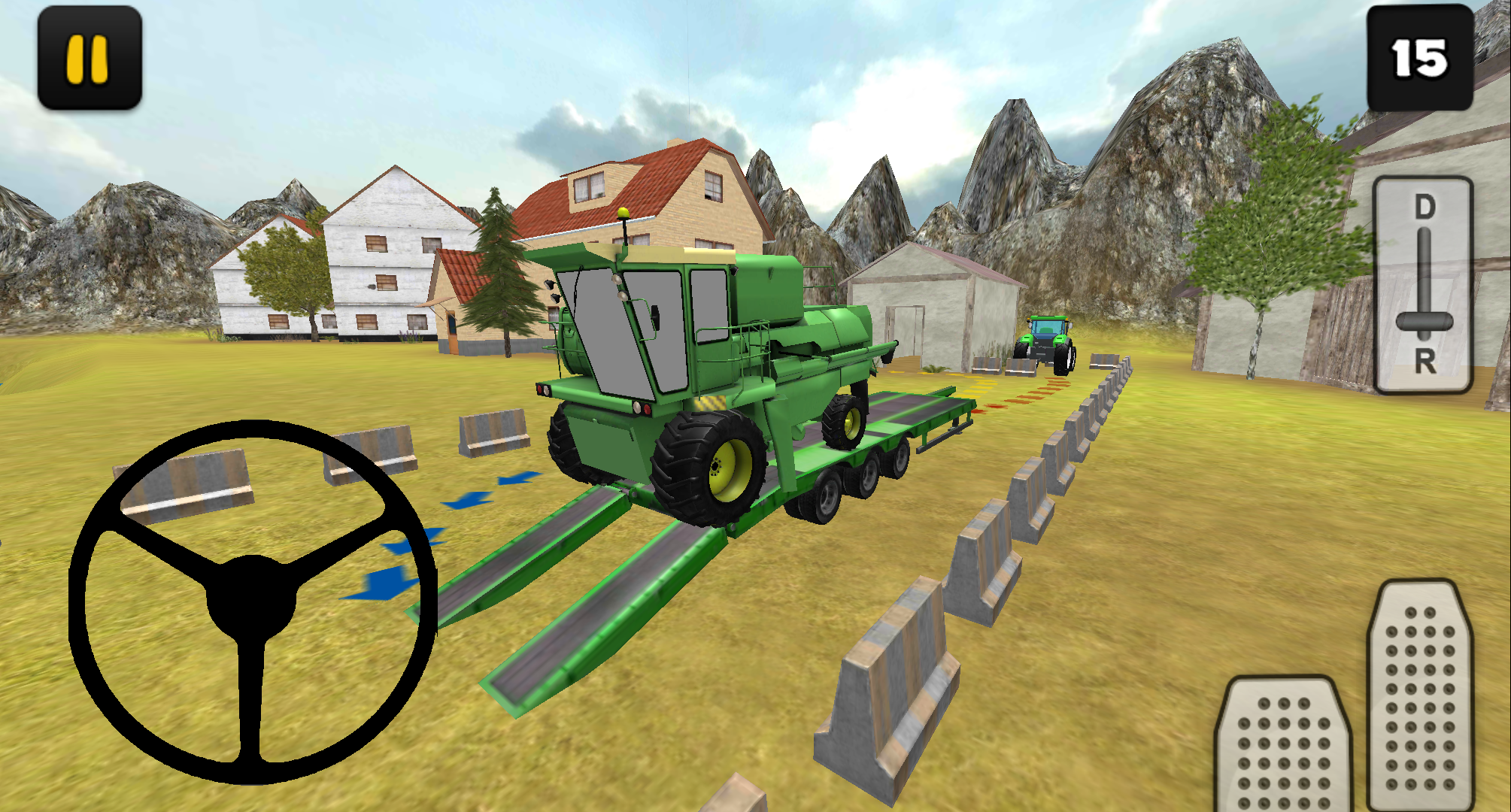 Screenshot 1 of 트랙터 시뮬레이터 3D: 수확 