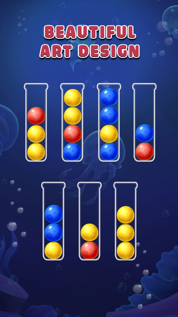 Screenshot of Color Ball Sort Puzzle