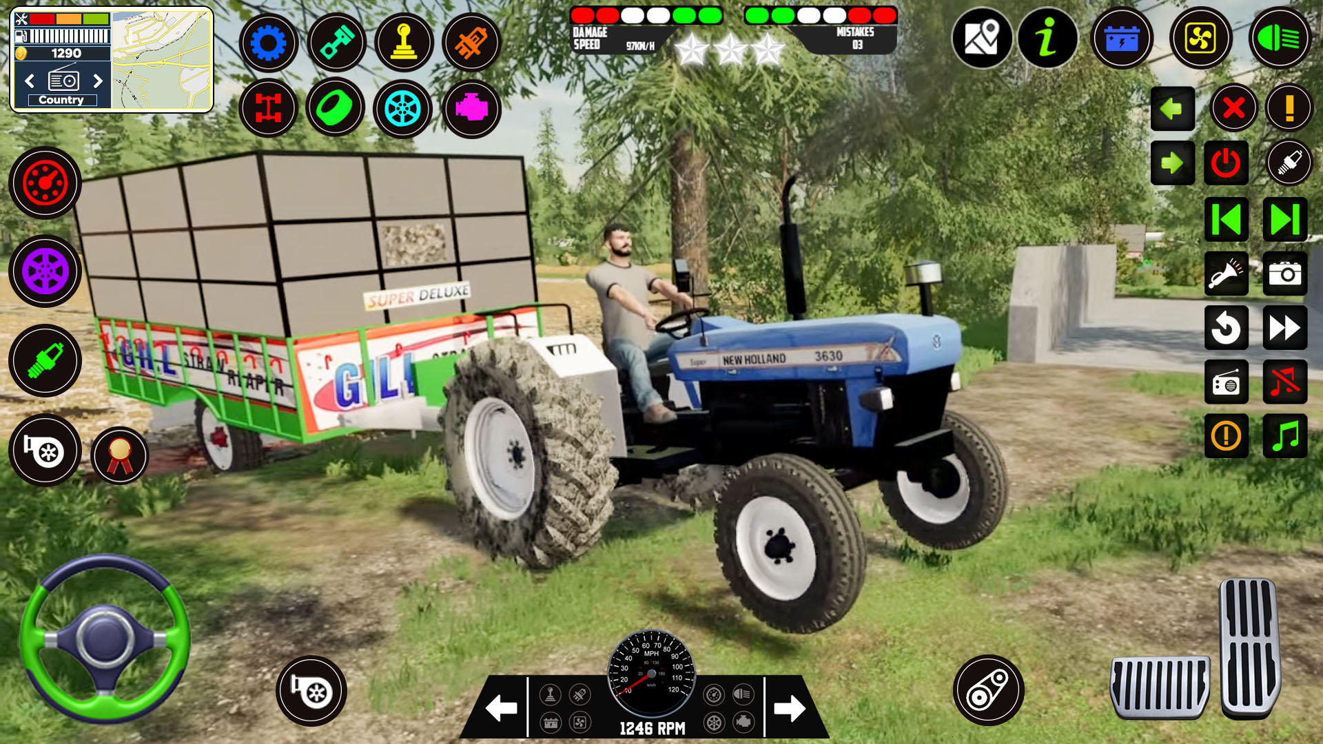 Screenshot 7 of US Tractor Games 3d 
