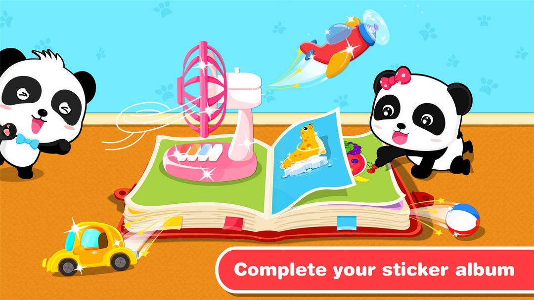 Screenshot of Baby Panda’s Basic Words