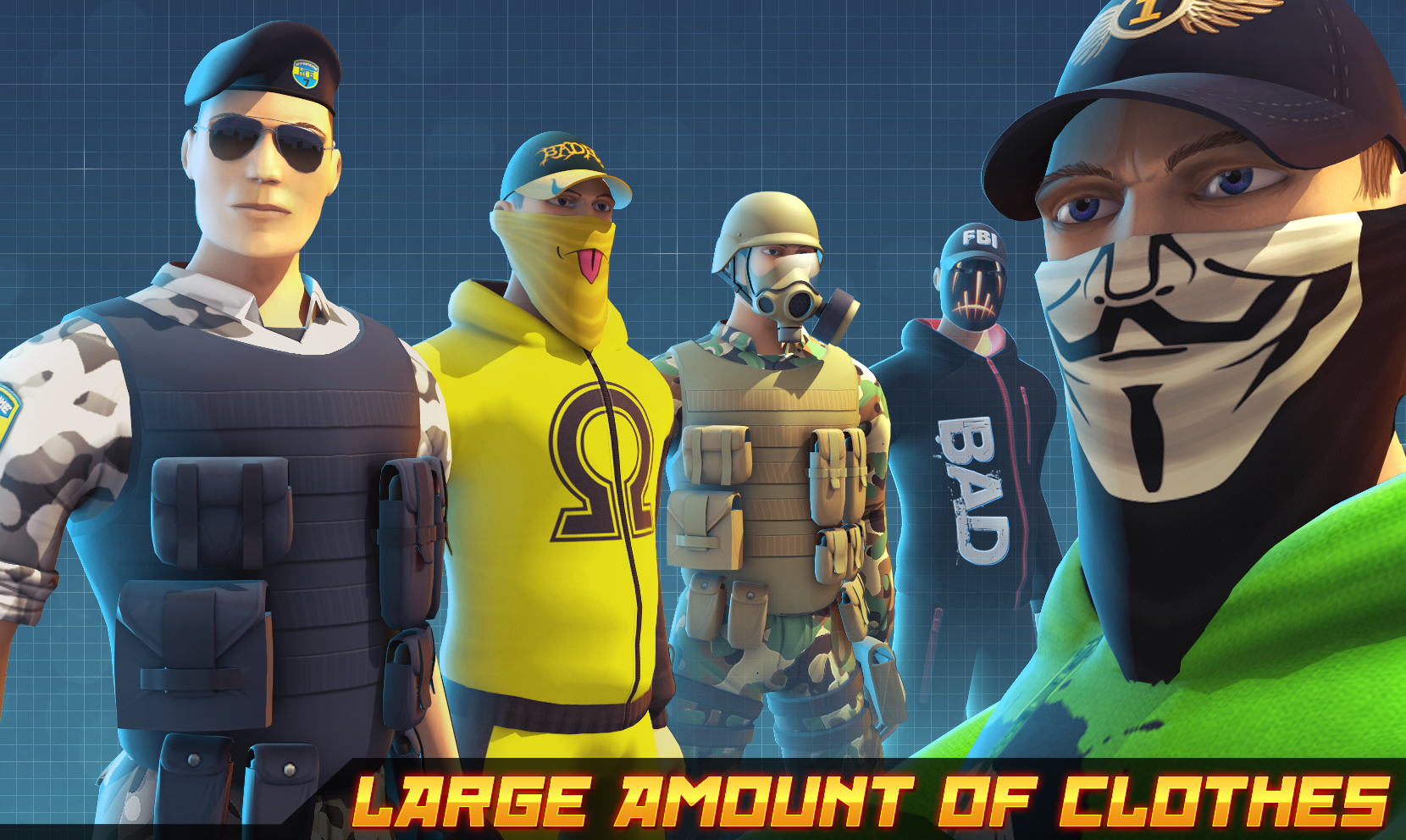 Captura de Tela do Jogo Contra City - Online Shooter (3D FPS)