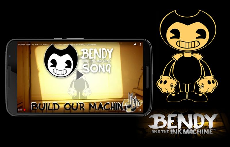Bendy And The Ink Machine Music Video 게임 스크린 샷