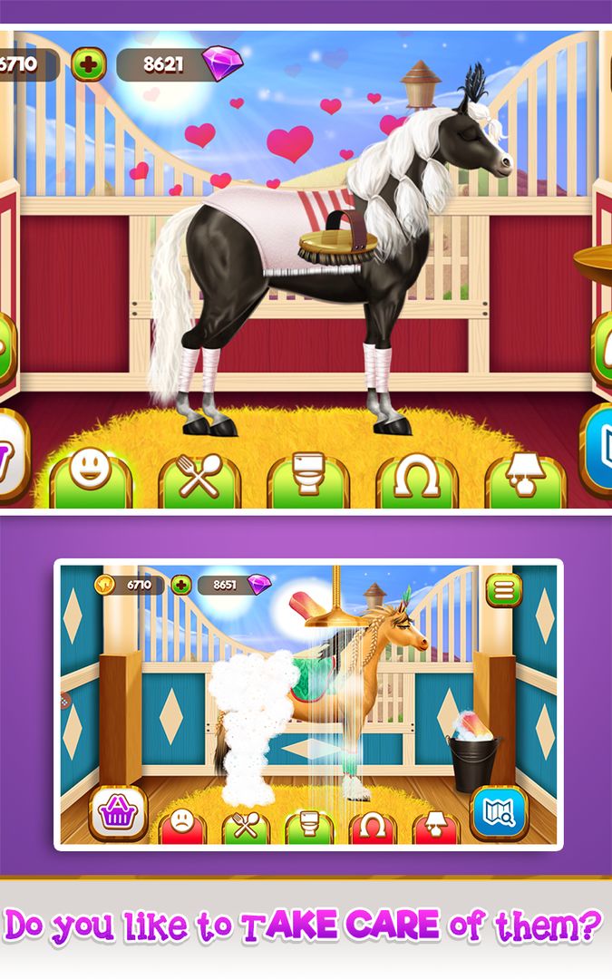 Screenshot of 🐴 My Royal Horse - The Unseen Adventure