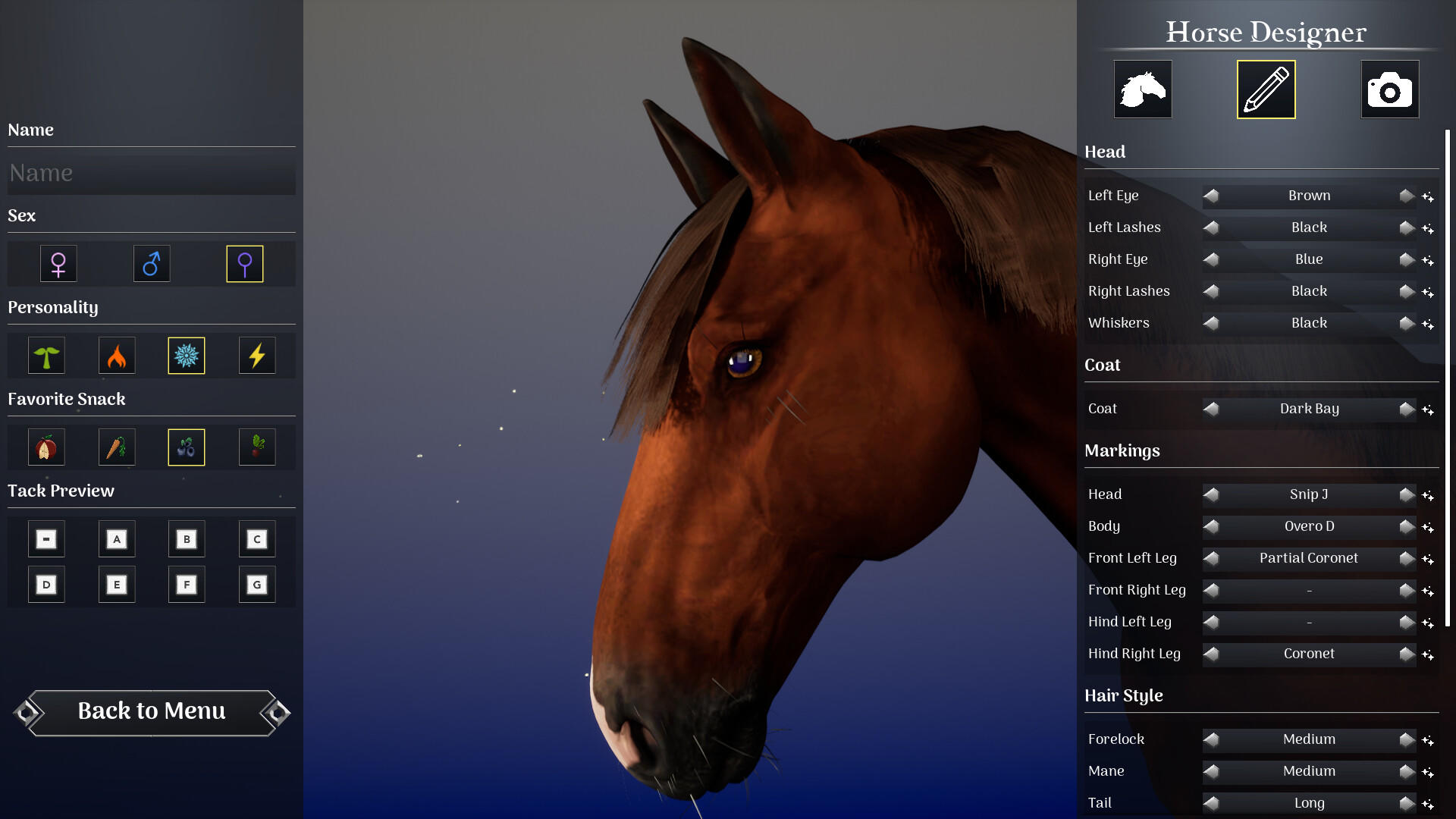 Screenshot 1 of Sfrenato: Horse Designer 