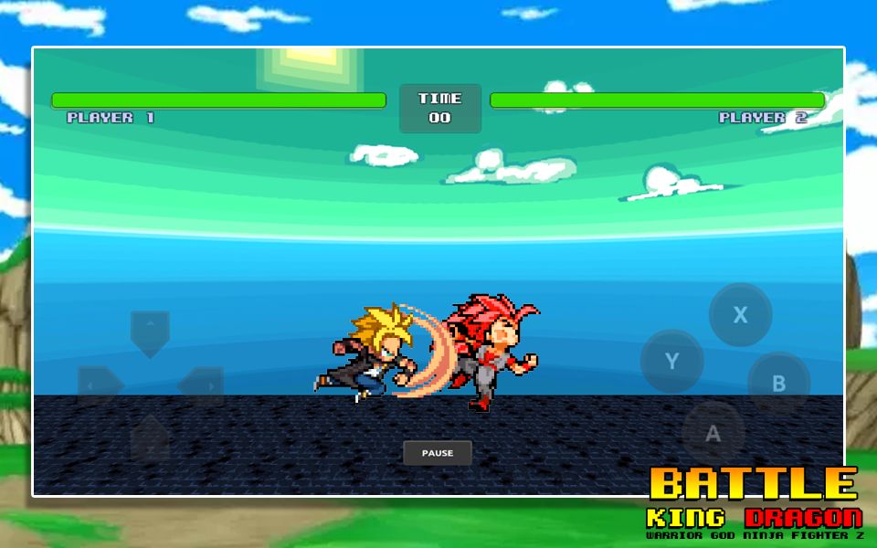 Screenshot of Battle King Dragon Warrior God Ninja Fighter Z