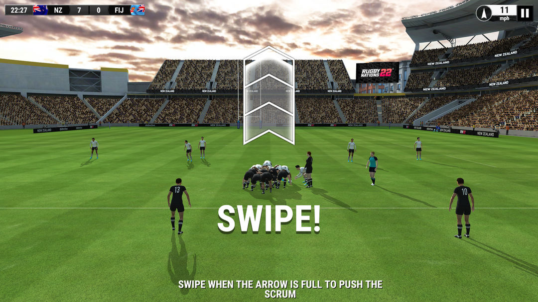 Screenshot of Rugby Nations 22