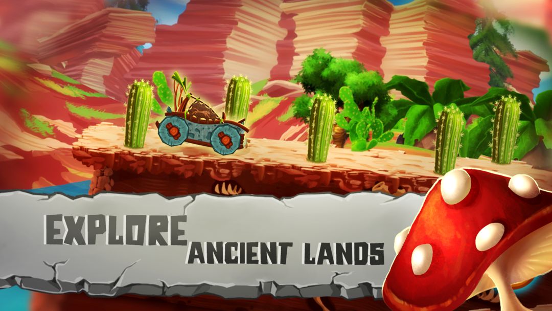 Prehistoric Run Racing screenshot game