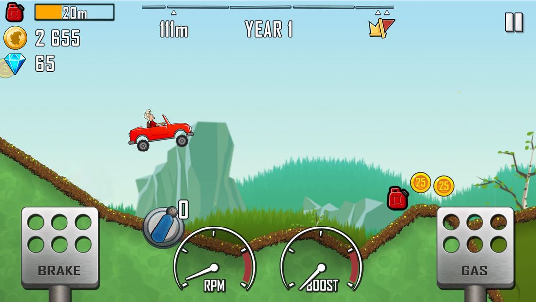 Hill Racing Car Up screenshot game