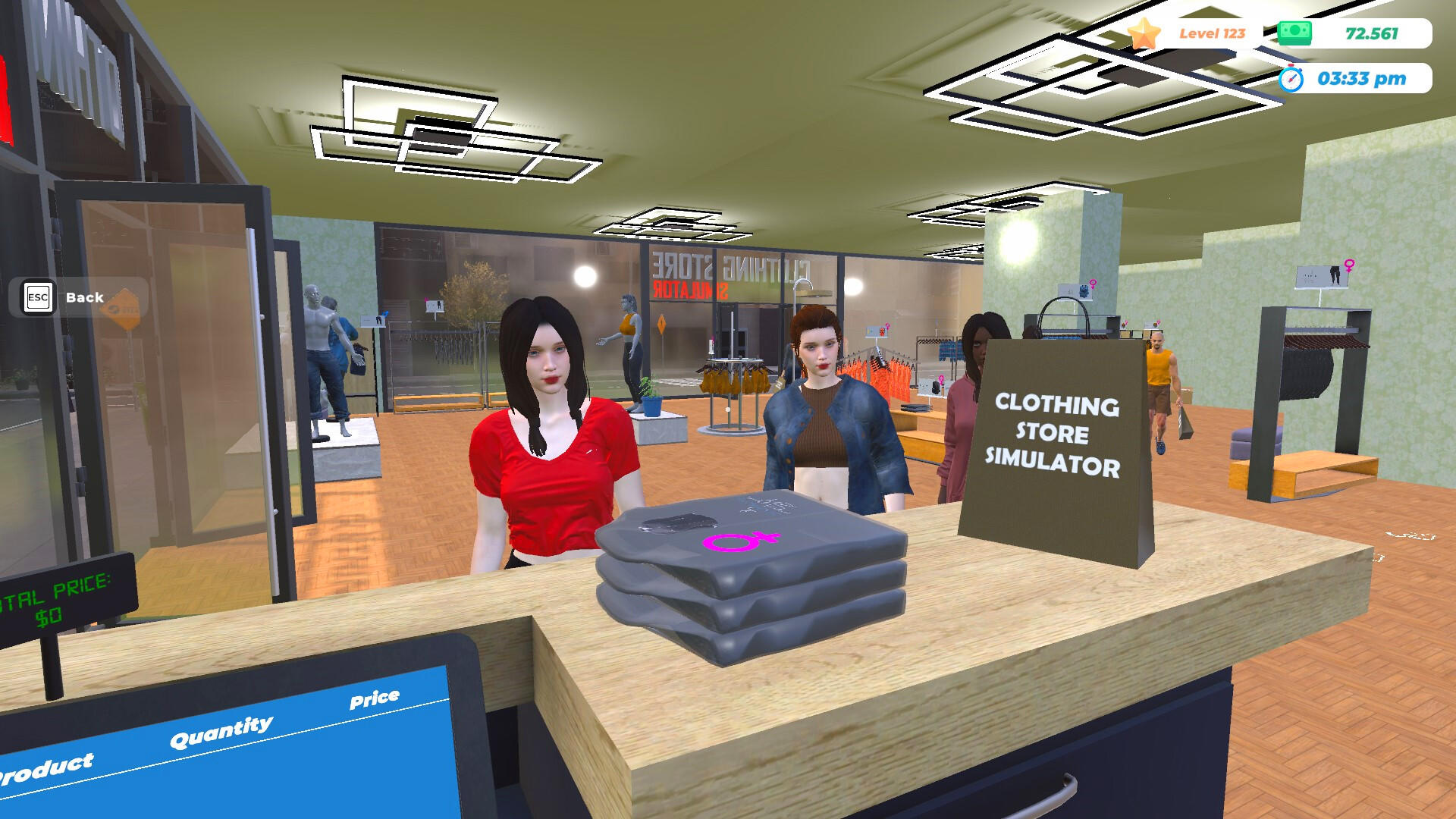 Clothing Store Simulator遊戲截圖