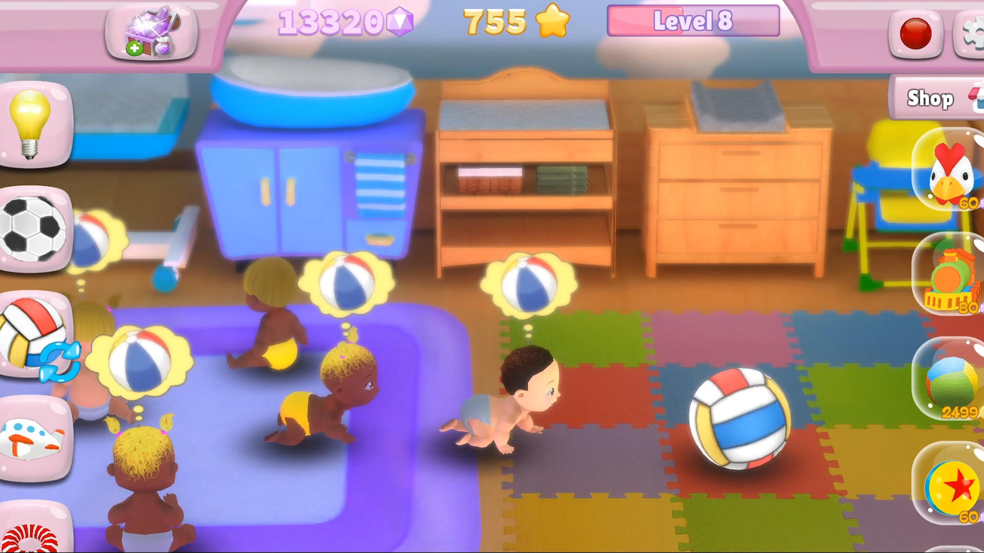 Screenshot of Alima's Baby Nursery