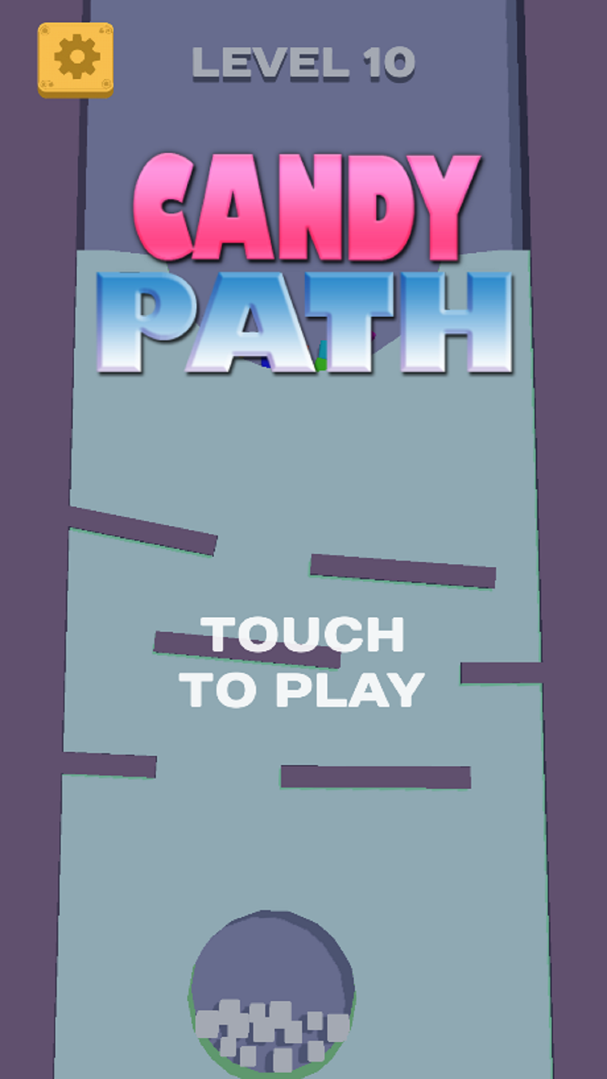 Candy Path 3D ゲームのスクリーンショット