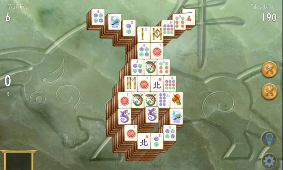 Mahjong Royal Garden 게임 스크린 샷