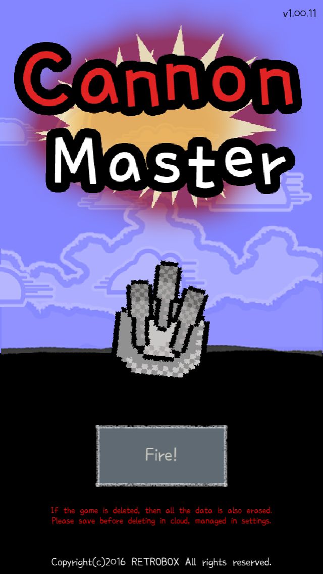 Cannon Master Game Screenshot