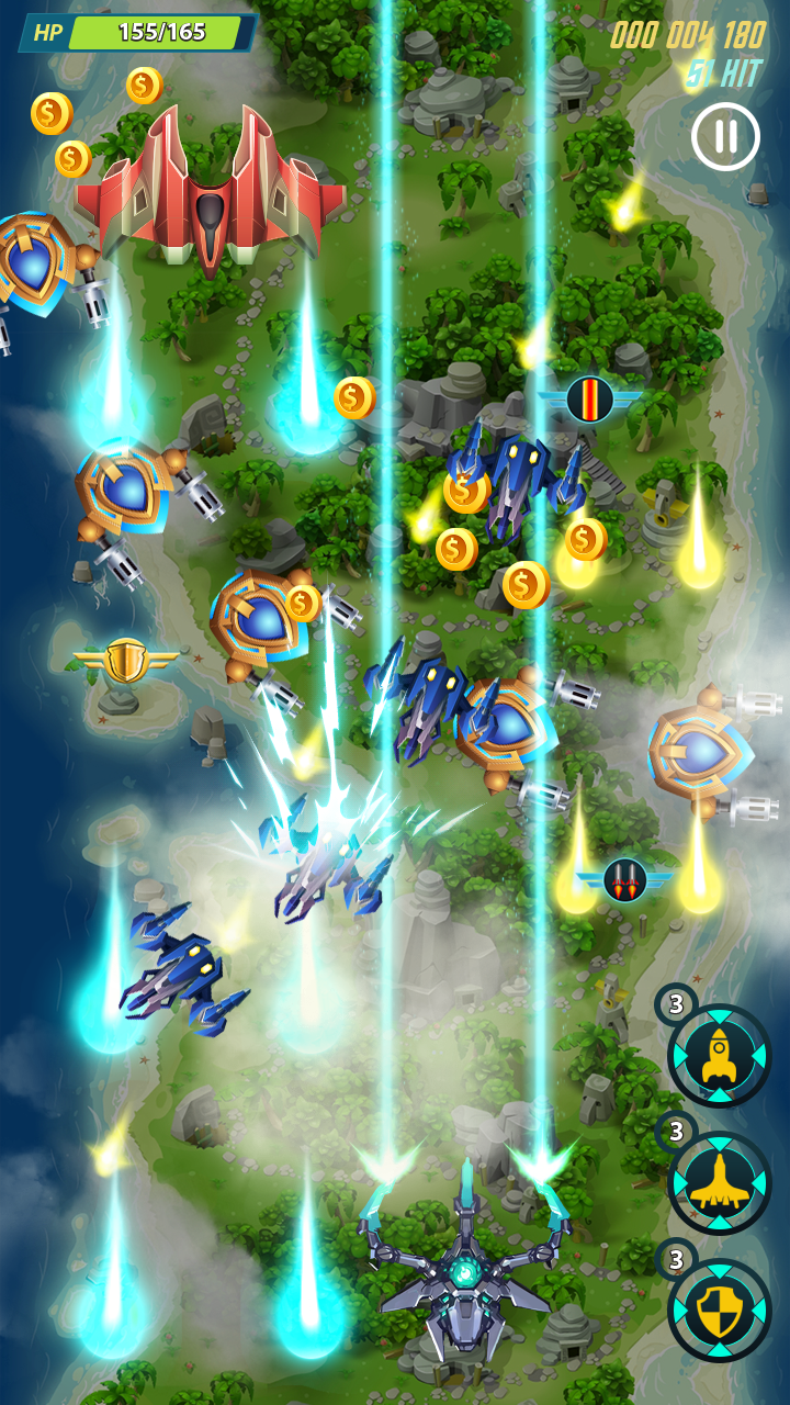 Galaxy Shooter Reloaded screenshot game