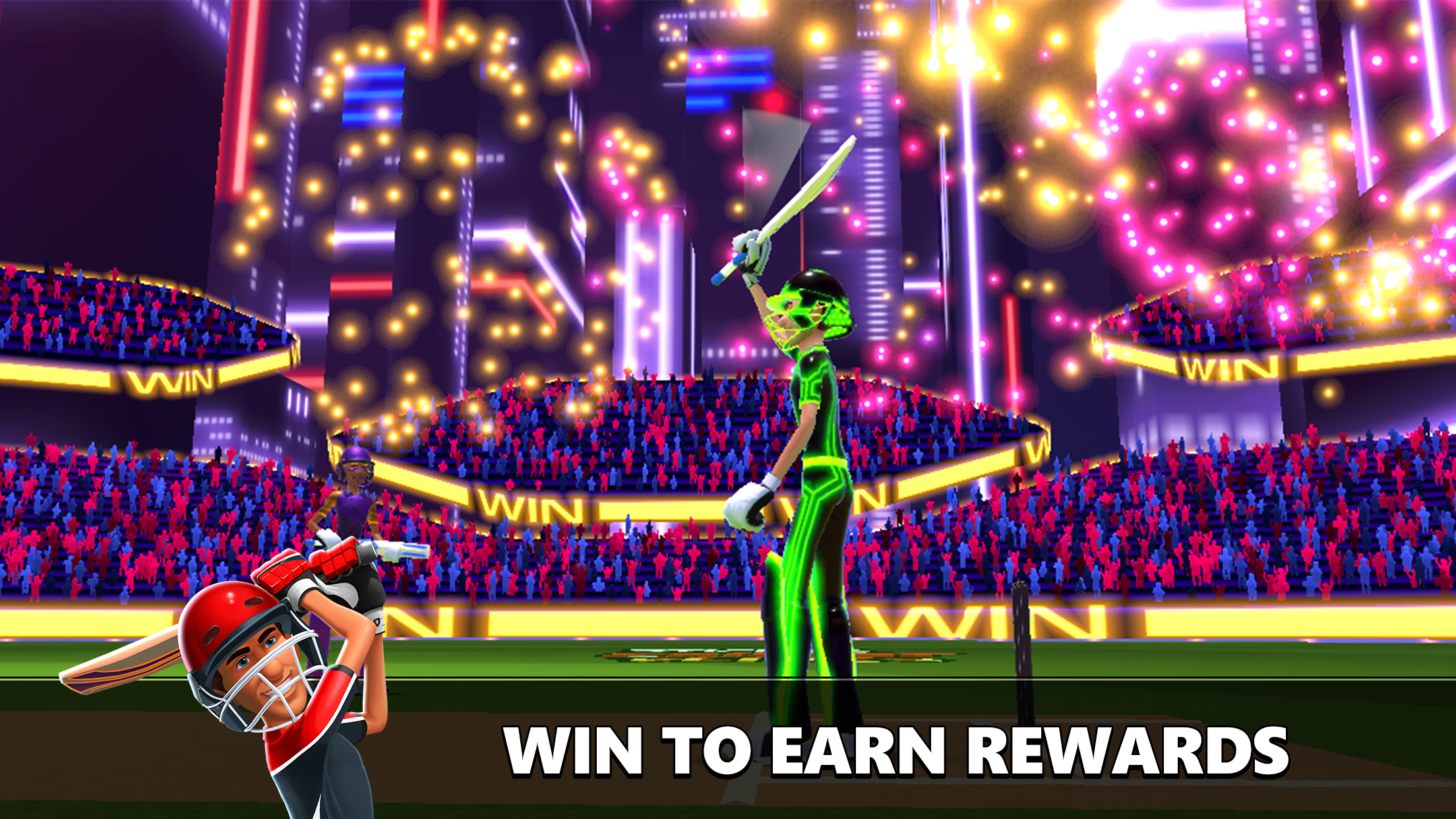 Stick Cricket Live Game Screenshot