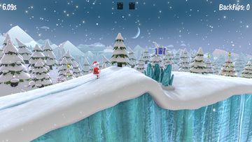 Santa's Slippery Slope Ski Sim Game Screenshot