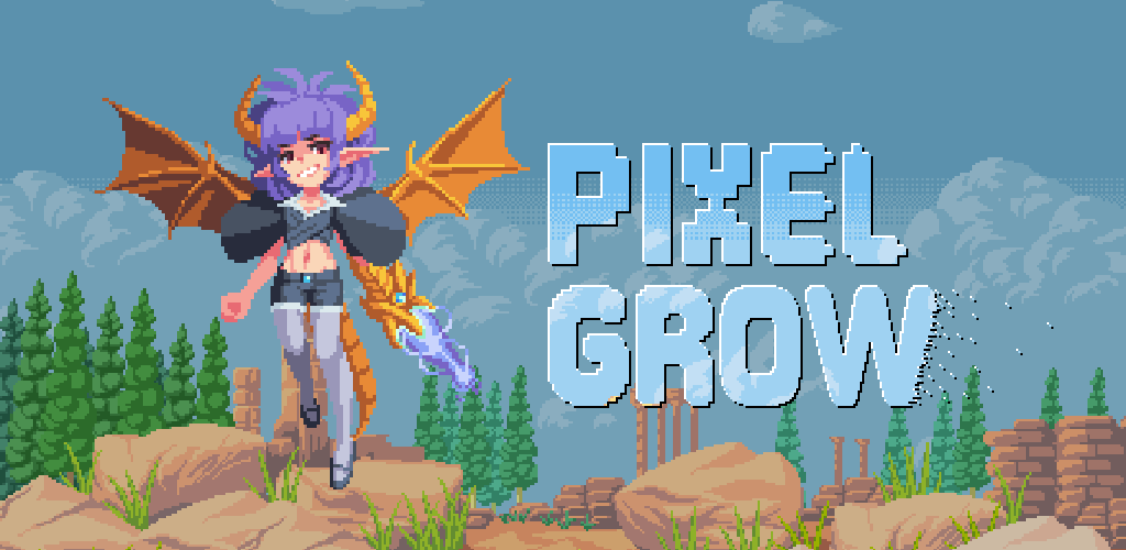 Banner of Pixel Grow : 8-bit na Monsters to HD 0.1