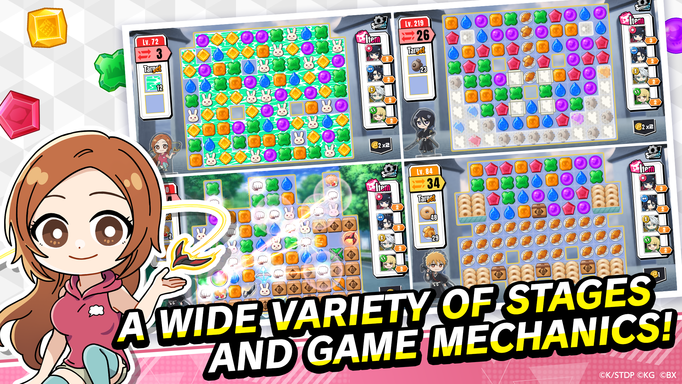 BLEACH Soul Puzzle Game Screenshot