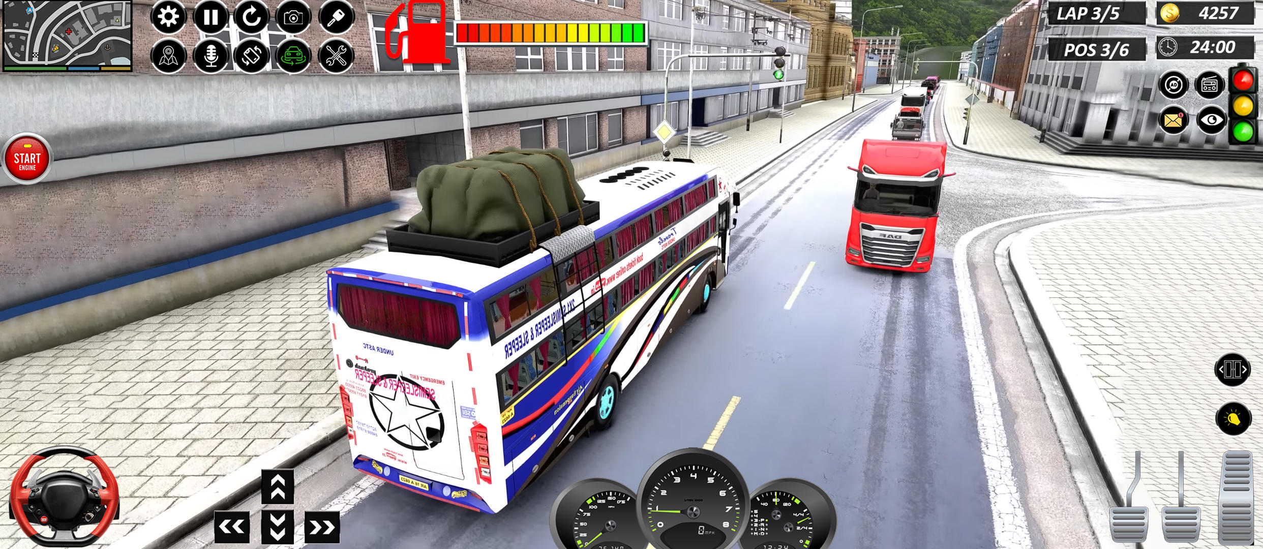 Cuplikan Layar Game Modern Bus Game Simulator