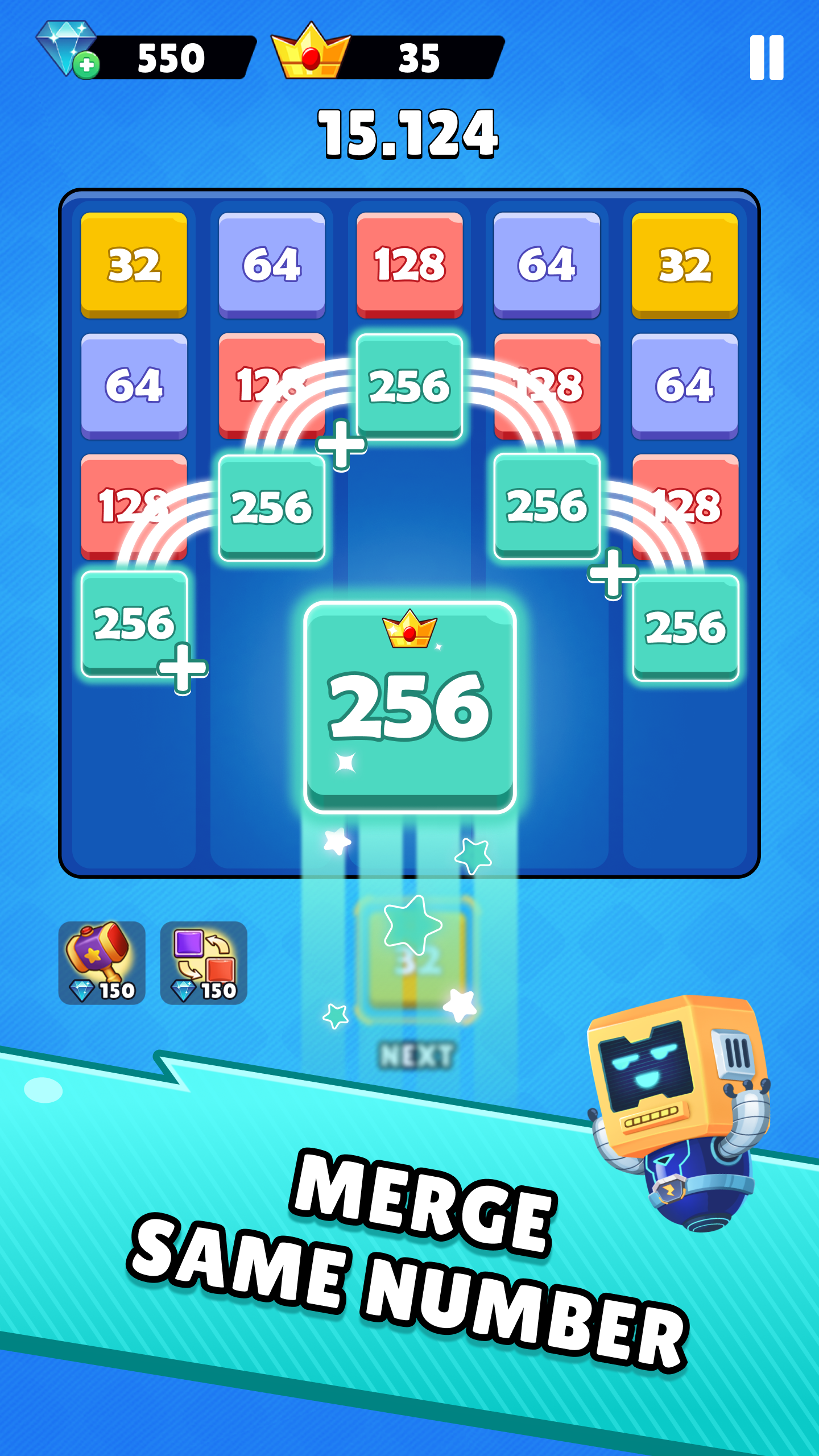 X2 blocks 2048 merge number android ios apk download for free taptap