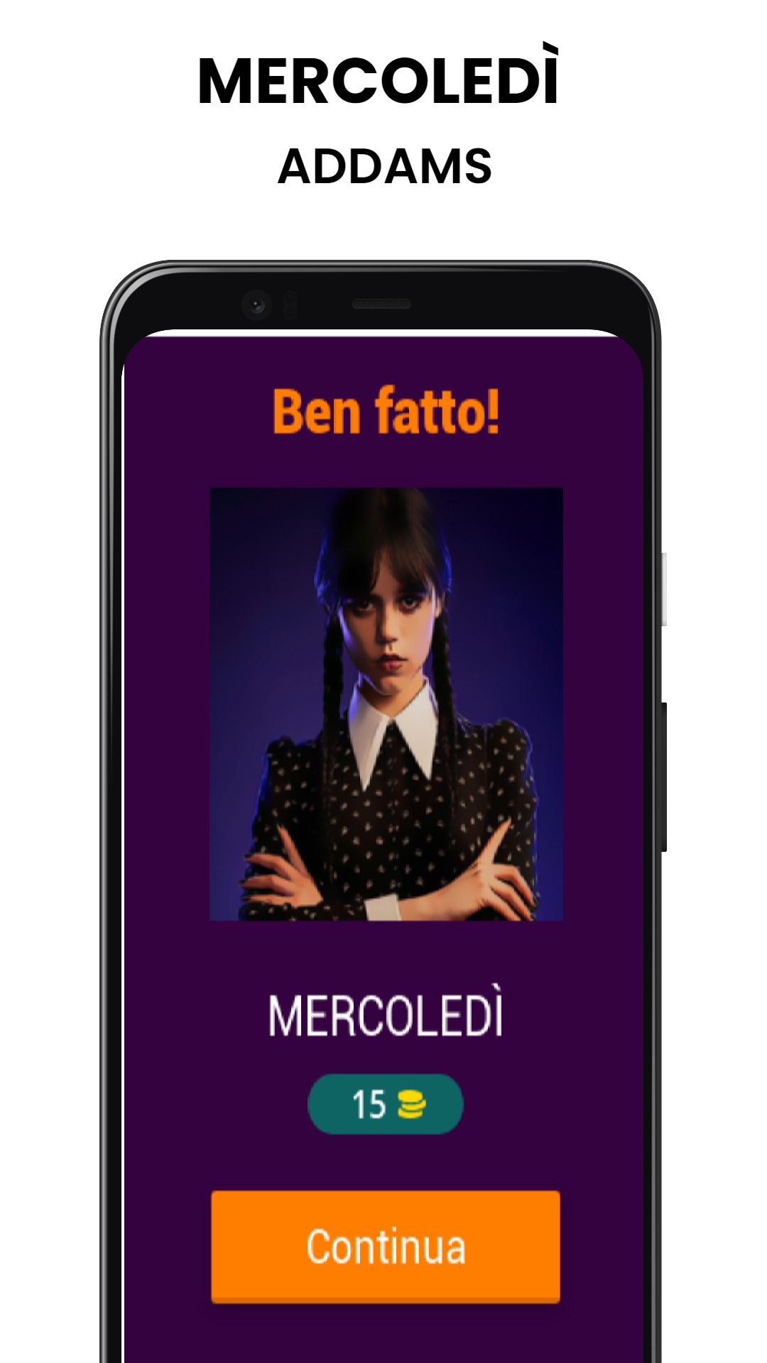 Screenshot of MERCOLEDÌ ADDAMS
