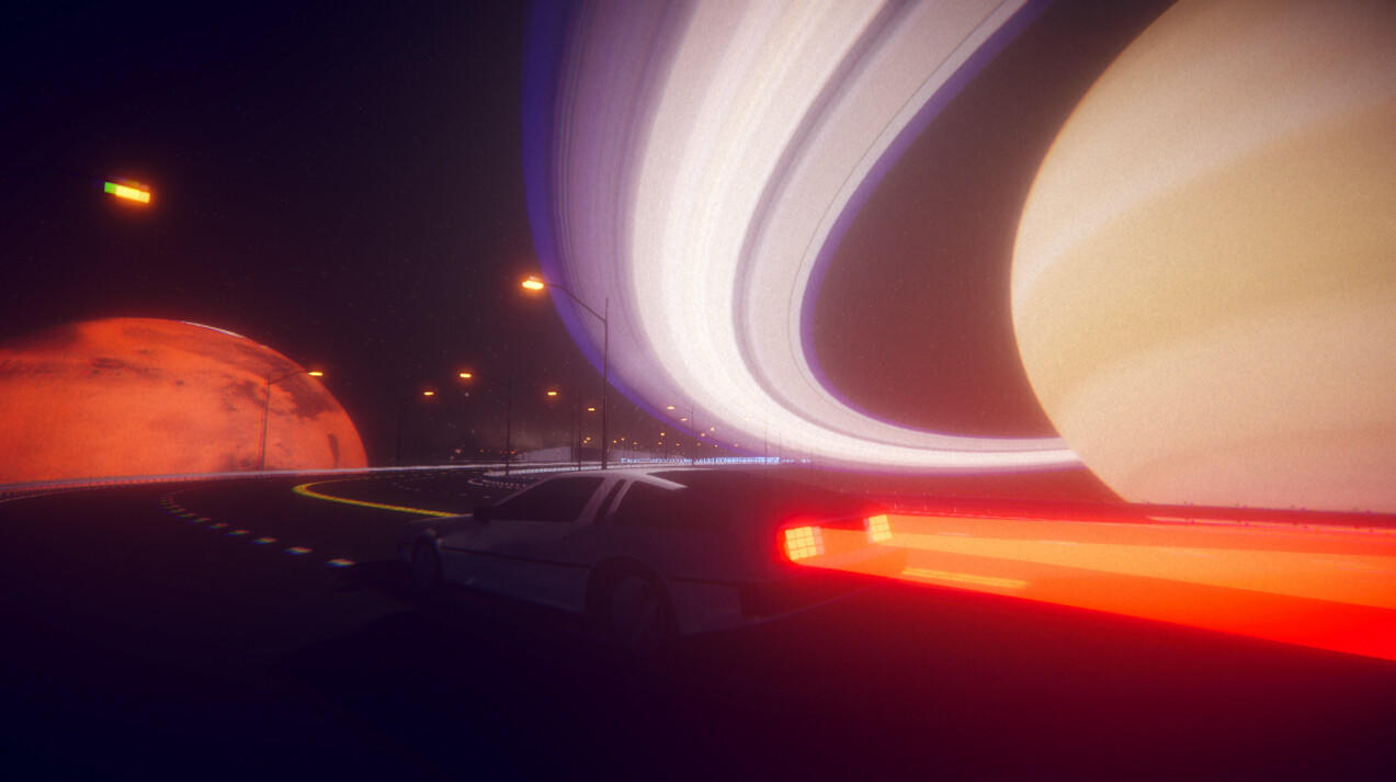 Screenshot of Midnight Thunder Drive
