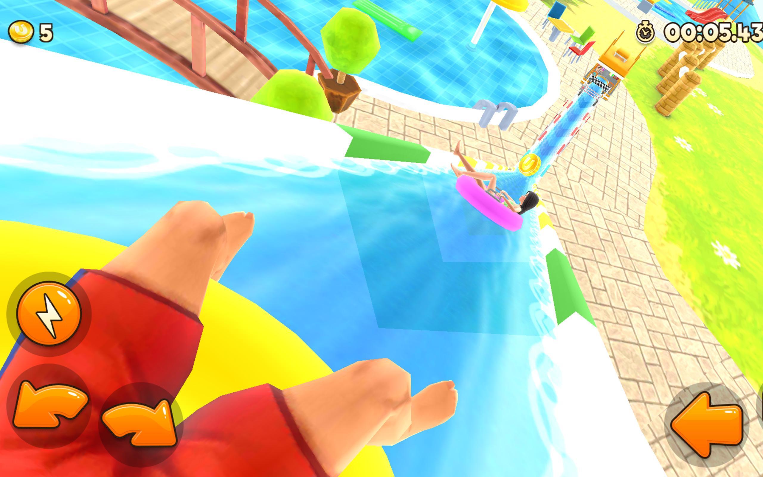 Uphill Rush Water Park Racing Game Screenshot