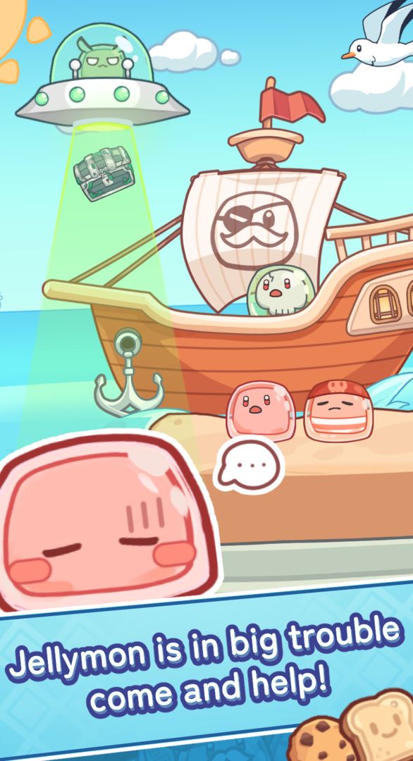 My Little Jellymon screenshot game